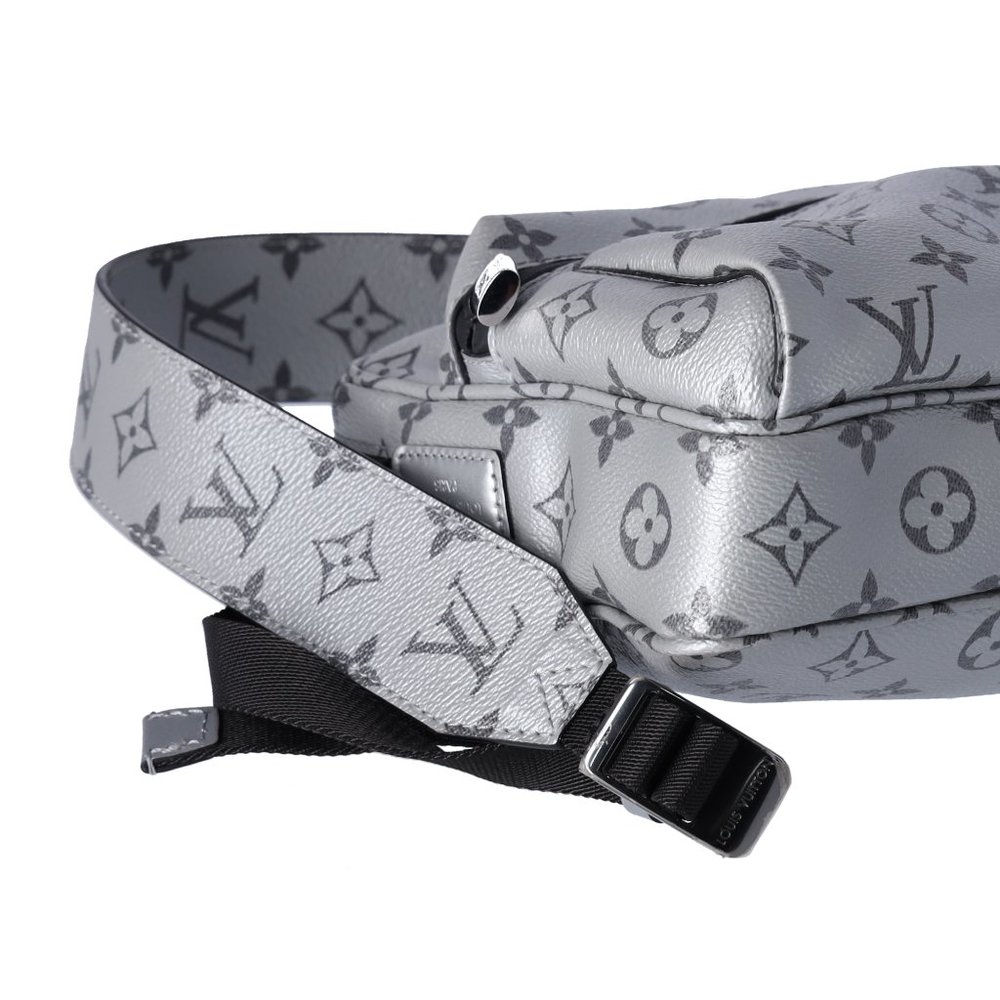 Louis Vuitton Messenger PM Reflect Shoulder Bag Crossbody Monogram Silver M43859 - Picture 17 of 17